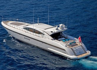 MANGUSTA 108 YACHT CHARTER