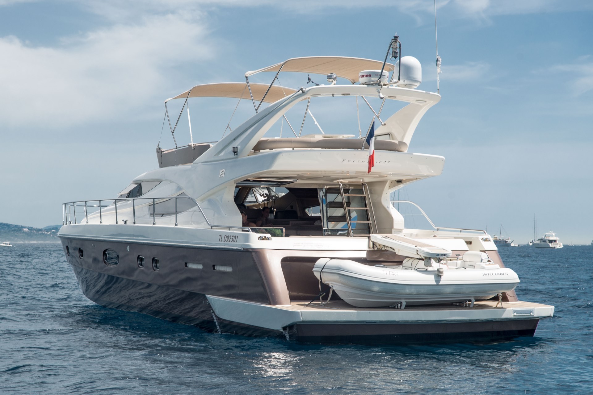 ferretti yacht charter