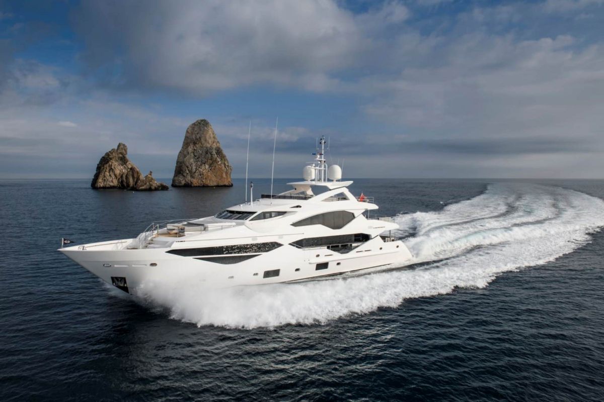 SUNSEEKER 131 YACHT FOR CHARTER