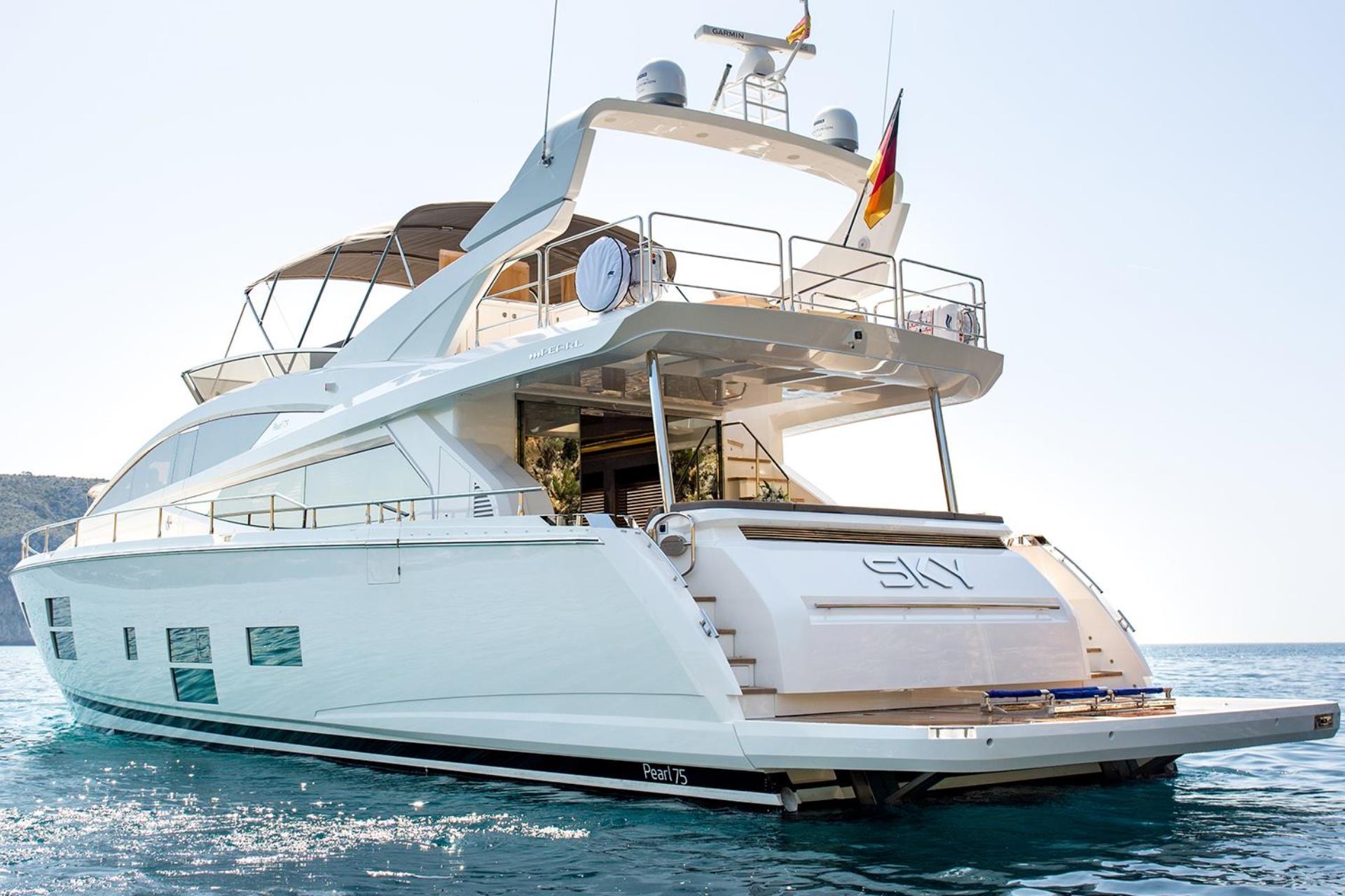 pearl 75 yacht price