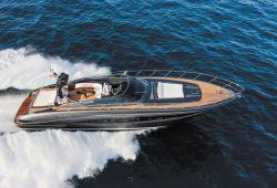 Riva 63 Virtus boat for charter French Riviera - underway