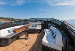 Riva 63 Virtus yacht rental French Riviera - cockpit