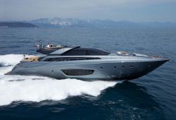 Riva 86 Domino yacht for charter French Riviera - cruising in the south of France