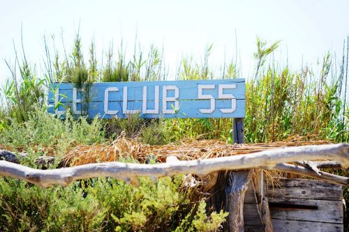 Club 55 beach club restaurant in Pampelonne near St Tropez