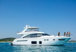 Princess 68 yacht for charter French Riviera - cruising in the south of France