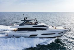 Ferretti 780 yacht for charter French Riviera - cruising the south of France