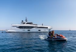 Gulf Craft Majesty 100 yacht for charter French Riviera - cruising the south of France