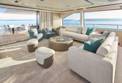 Princess 30M yacht rental French Riviera - salon
