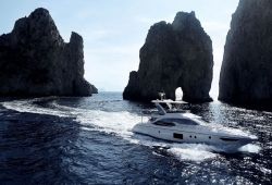 Azimut yacht rental in the south of France