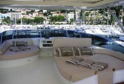 Azimut yacht rental in the south of France