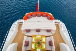 Sunseeker Predator 84 boat for charter French Riviera - aft deck
