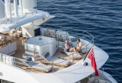 Sunseeker 116 boat for charter French Riviera - sundeck