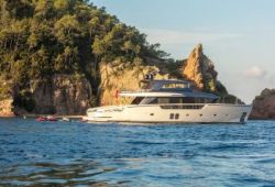 Sanlorenzo SX88 yacht for charter French Riviera - cruising in the south of France