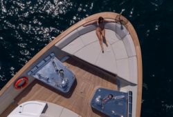 Sanlorenzo SD112 yacht rental French Riviera - foredeck