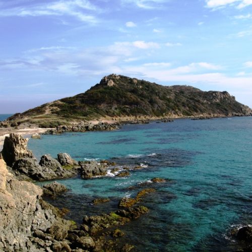 The idyllic anchorage of Cap Taillat ideal for a yacht charter