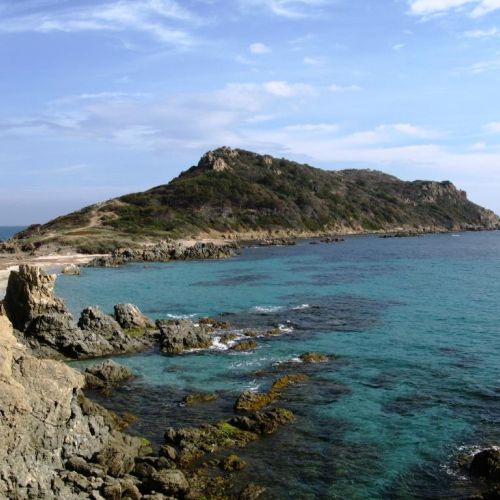 The stunning wild yacht anchorage of Cap Taillat near St Tropez