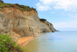 Logas Beach on Corfu Island