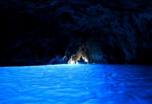 One of the top things to do in Capri is to explore the blue cave also called grotta azzurra