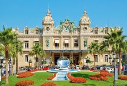 The stunning Belle Epoque Casino of Monaco and its gardens