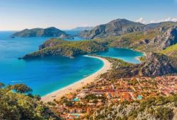 The resort of ldeniz on the Turkish Riviera