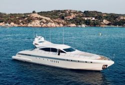 Mangusta 92 yacht for charter French Riviera - cruising in the south of France