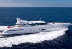 Mangusta 130 yacht for charter French Riviera - cruising in the south of France