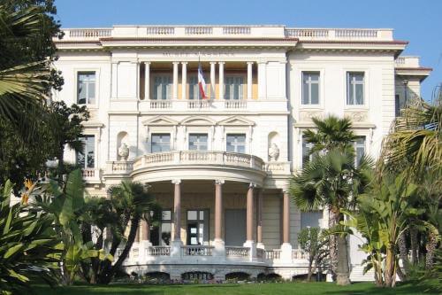 The building housing the Massena Museum in Nice