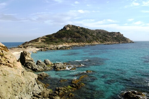 Coastal landscape in Saint-Tropez