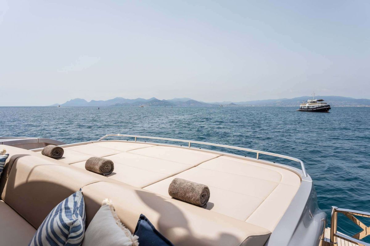 AFT DECK SUNBATHING