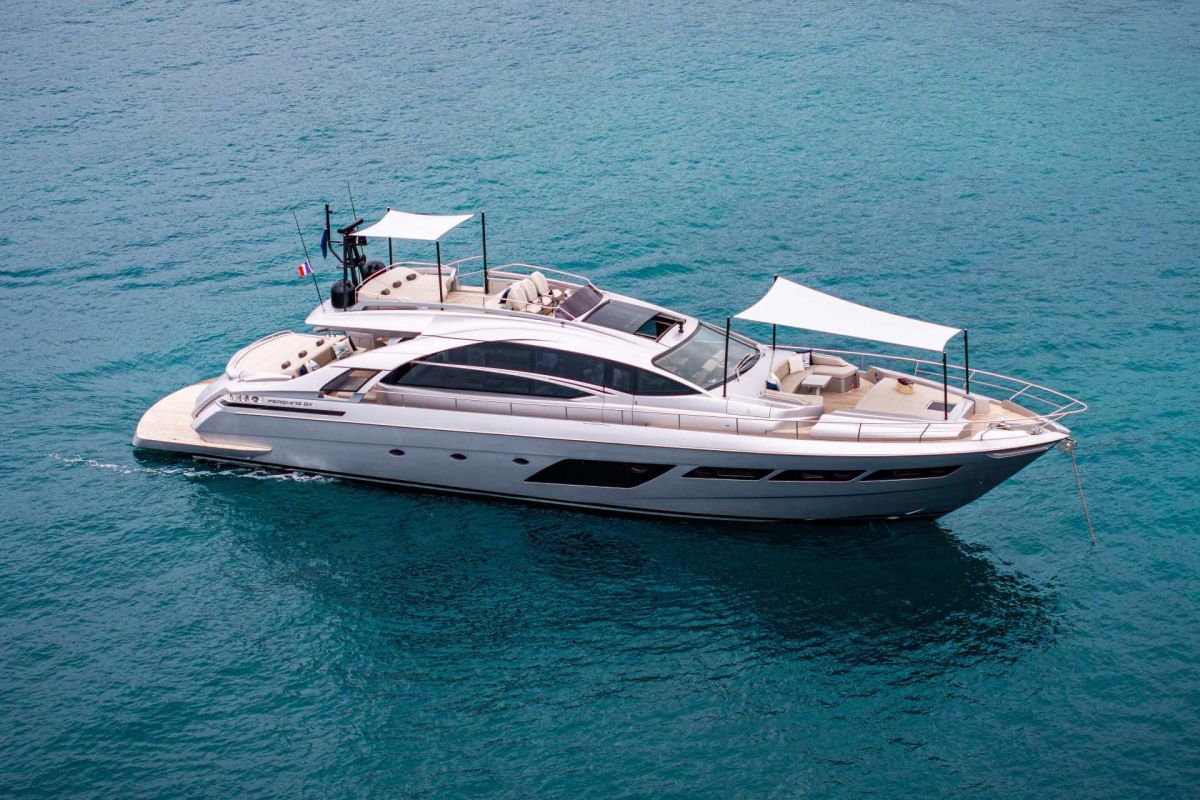 PERSHING 8X YACHT FOR CHARTER